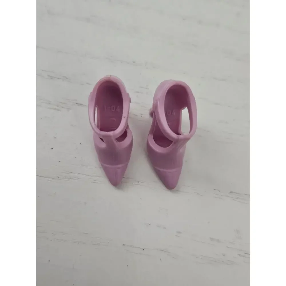 Mattel Barbie‎ Doll Shoes Fashionistas Fashion Fever Light Purple STRAPPY HEELS